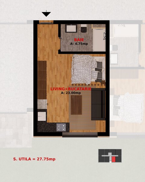 Morarilor Bucuresti. Garsoniere si Apartamente doua camere